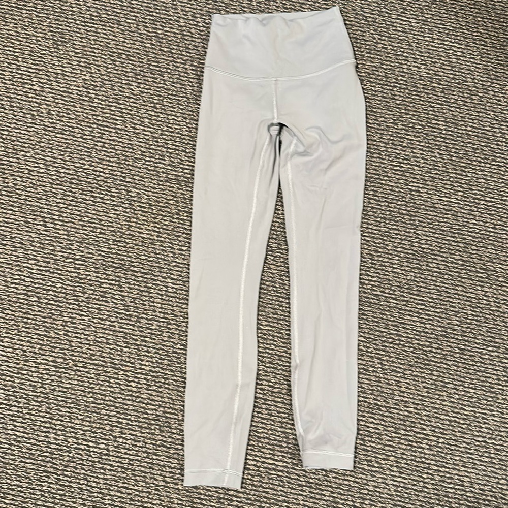 Pale blue Lululemon leggings